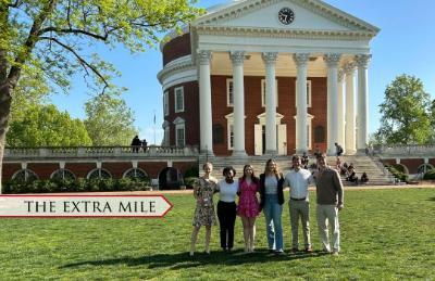 Students from ϲ's Pre-Law Society are able to visit the University of Virginia Law School to learn more.
