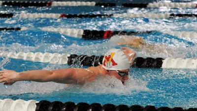 The four-day America East Conference Championship was held at Goodall Pool in ϲ's Aquatic Center Feb. 14-17.